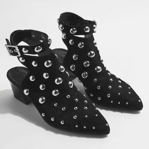 Topshop Studded Booties